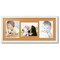 ArtToFrames Collage Photo Picture Frame with 3 - 8x10 inch Openings, Framed in White with Over 62 Mat Color Options and Plexi Glass (CSM-3966-117)